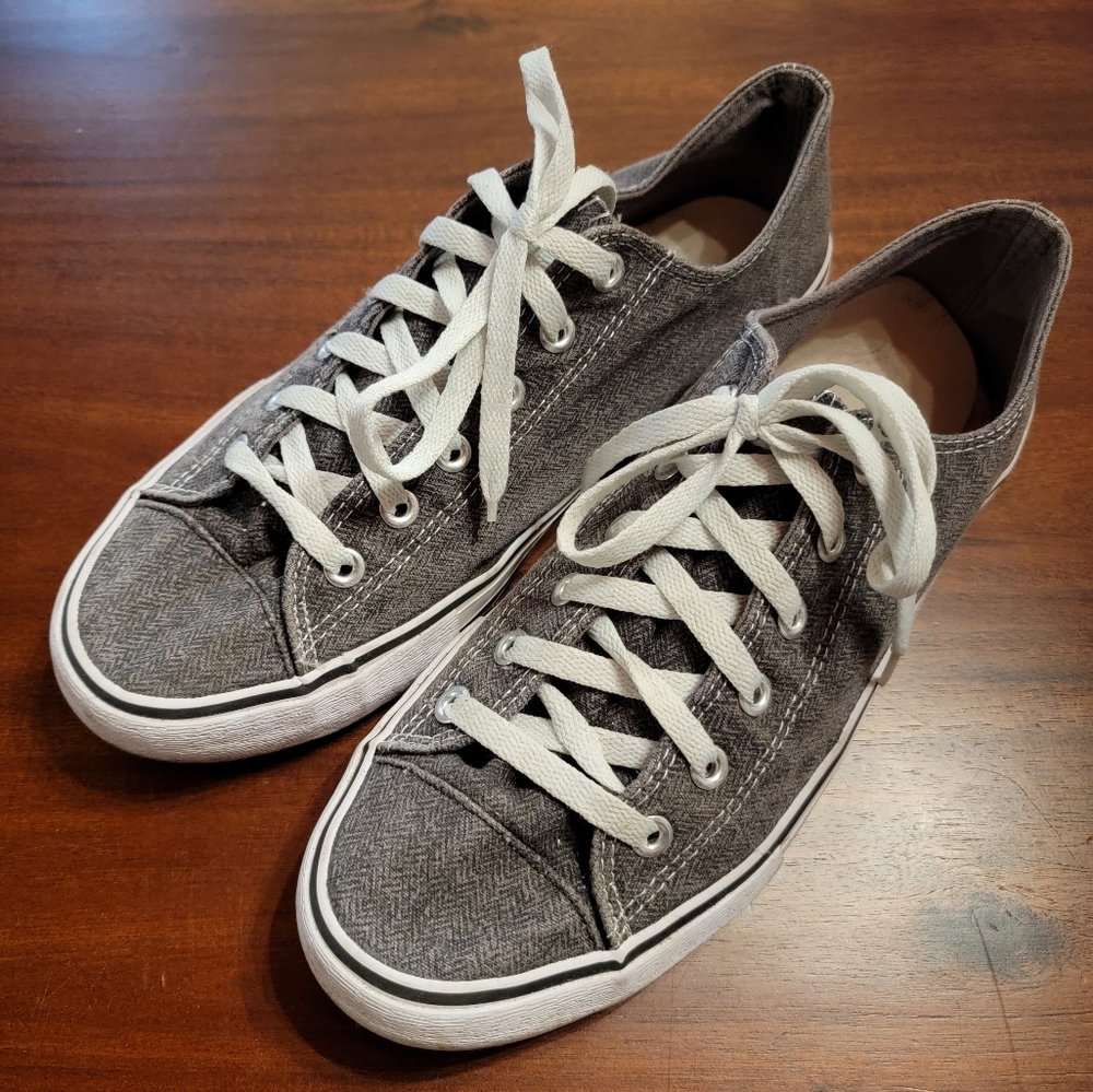 Men's Denim Casual Sneakers  Size 12